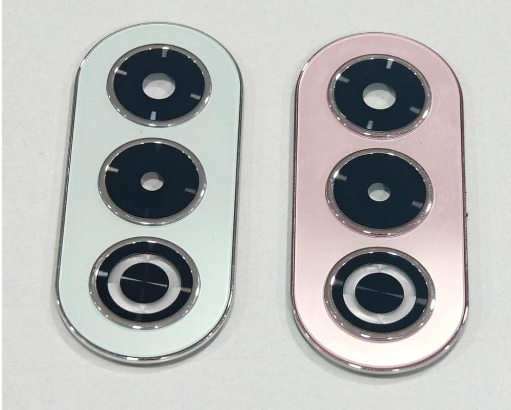 Camera Glass with Frame for Oppo K12X Pink