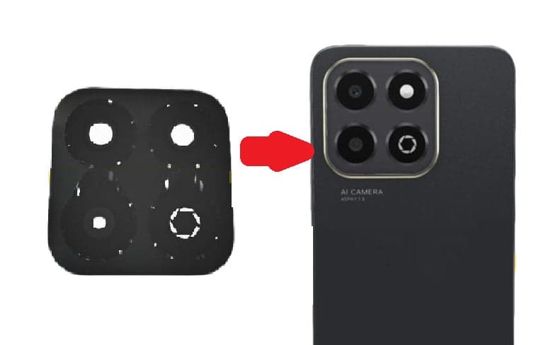 Camera Glass Lense for Honor X6B