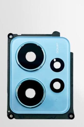 Camera Glass with frame for Redmi Note 12 4g Blue