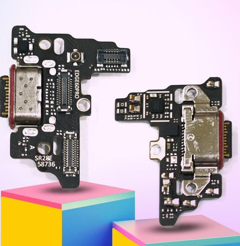 Charging Board Connector Flex for Motorola Moto Edge 60 Pro