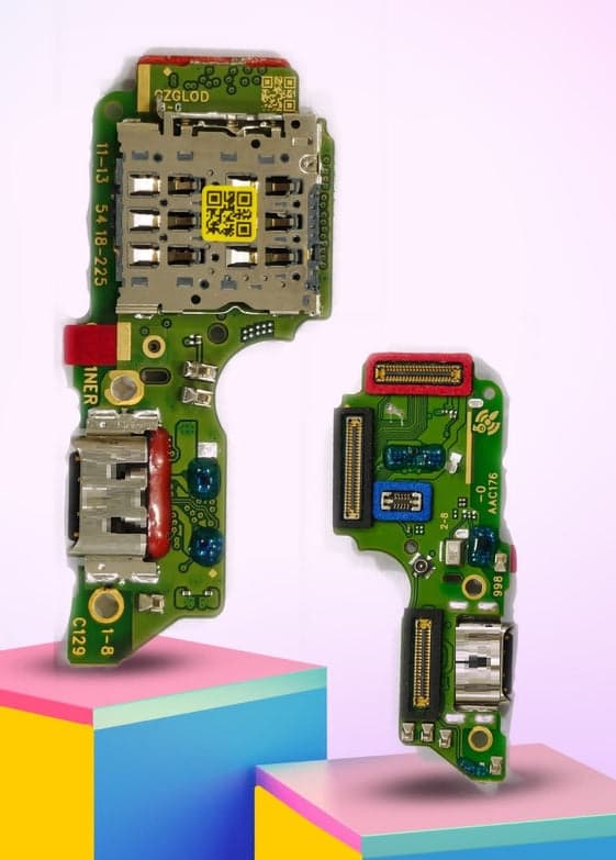 Charging Board Connector Flex for Oppo Reno 12F