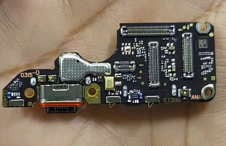 Charging Board Connector Flex for Vivo V40