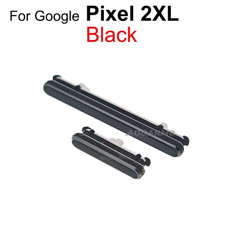 External Side Button Out Keys for Google Pixel 2XL Black thumbnail 4