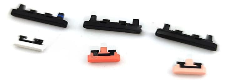 External Side Button Out Keys for Google Pixel 4 XL Black
