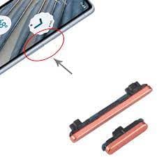 External Side Button Out Keys for Google Pixel 7A Red thumbnail 2