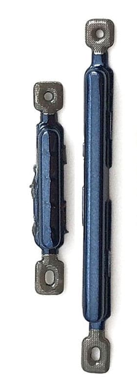 External Side Button Out Keys for Moto G9 Plus Blue