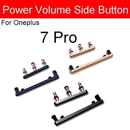 External Side Button Out Keys for OnePlus 7 Pro Grey thumbnail 2
