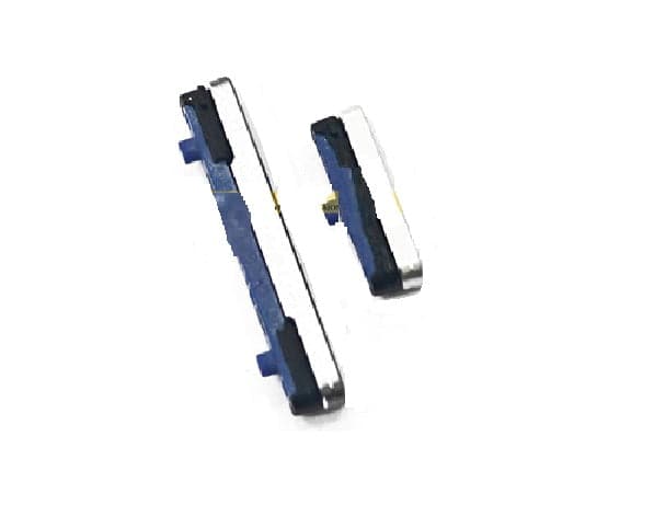 External Side Button Out Keys for Samsung S25 FE White