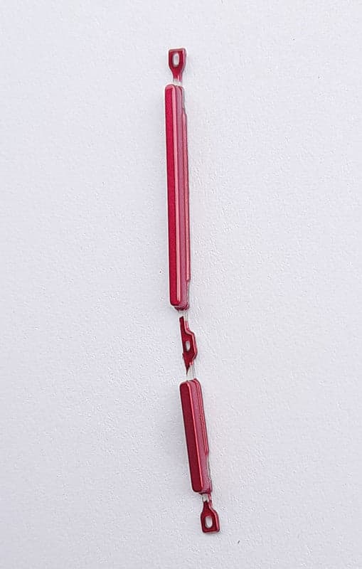 External Side Button Out Keys for Tecno Camon 17 Pro CG8 Red thumbnail 2