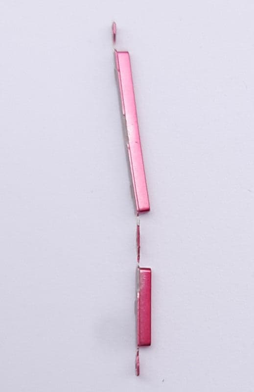 External Side Button Out Keys for Tecno Camon 17P CG7 Red thumbnail 3