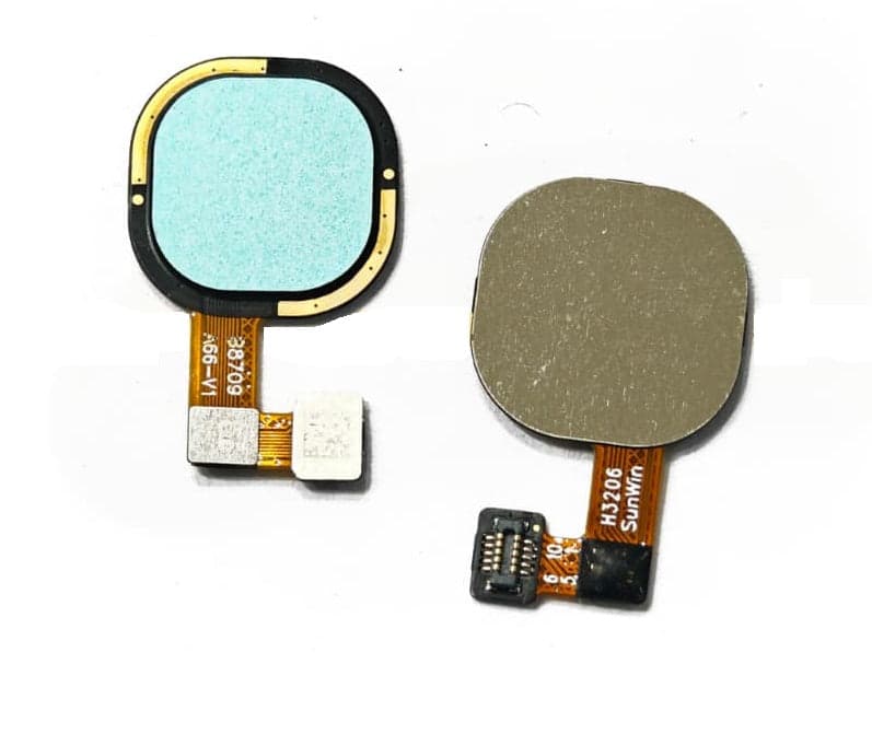 Fingerprint Sensor Flex for Itel A60 Blue