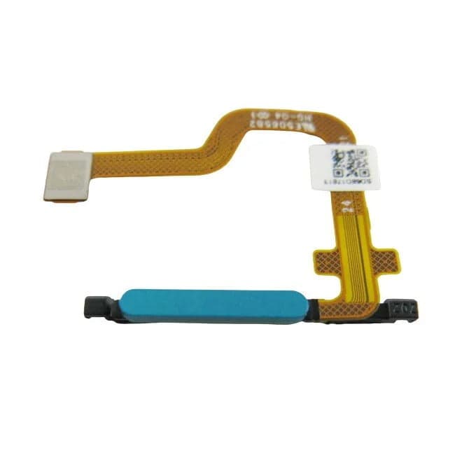 Fingerprint Sensor Flex for Moto E22 Blue