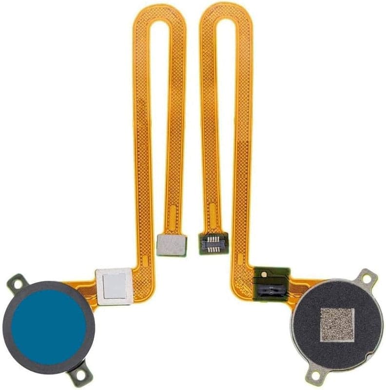 Fingerprint Sensor Flex for Moto E6 play Blue