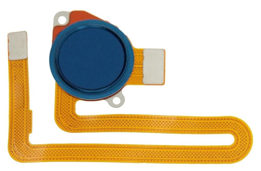 Fingerprint Sensor Flex for Moto G8 power Blue