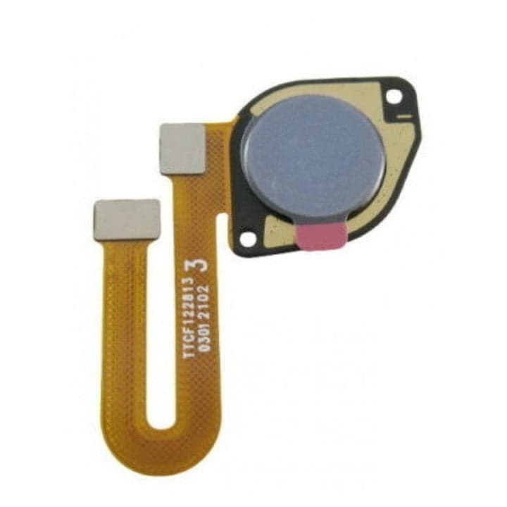 Fingerprint Sensor Flex for Motorola Moto G60 Silver