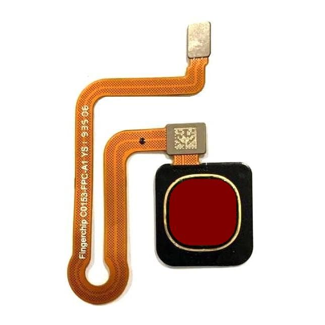 Fingerprint Sensor Flex for Vivo Y19 Red
