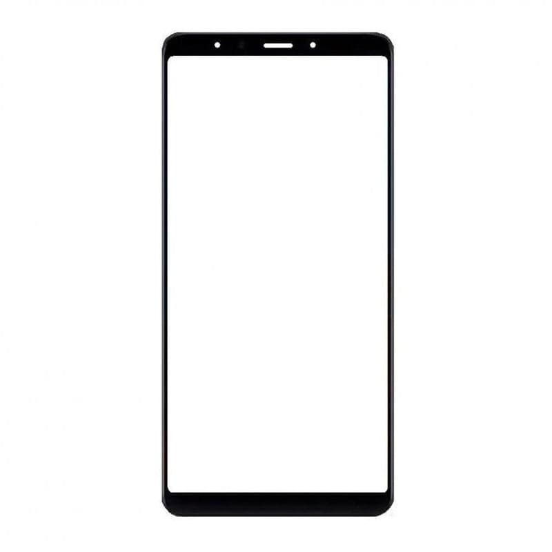 Front Glass Replacement for Xiaomi Mi A2 Black