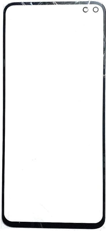 Front Glass Replacement for Xiaomi Redmi K30 5G Black