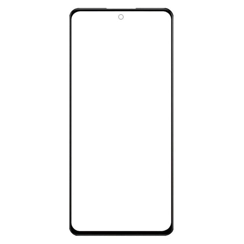 Front Glass Replacement for Xiaomi Redmi K40S 5G Black