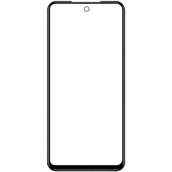 Front Glass Replacement for Xiaomi Redmi Note 9S Black