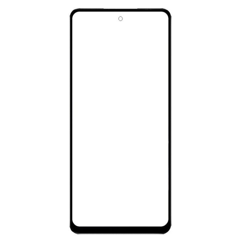 Front Glass Touch Glass for Lava Blaze 5g Black