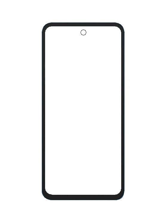 Front Glass Touch Glass for Nokia XR 20 Black
