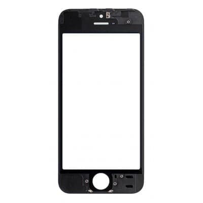 Touch Screen Front Glass for Apple iPhone SE 2020 Black thumbnail 2