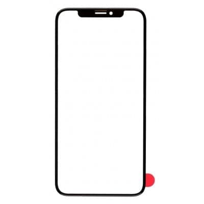 Touch Screen Front Glass for Apple iPhone X Black
