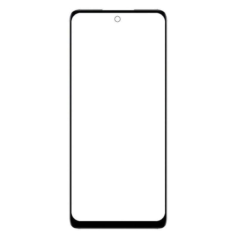 Front Glass Touch Screen for Moto G62 Black