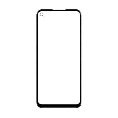 Touch Screen Front Glass for Realme 6 Black