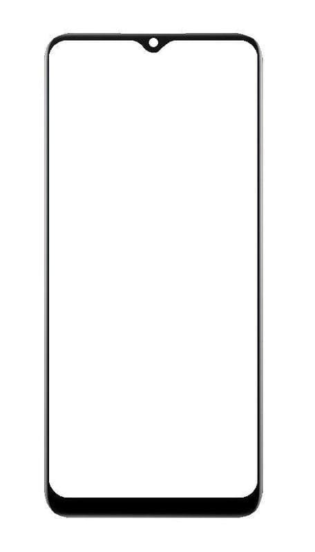 Touch Screen Front Glass for Realme C20 Black