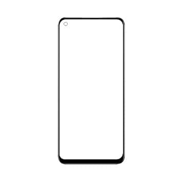 Touch Screen Front Glass for Realme Narzo 20 Pro Black