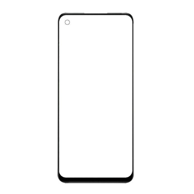 Touch Screen Front Glass for Realme Narzo 30 5G Black