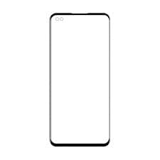 Touch Screen Front Glass for Realme X50 Pro 5G Black