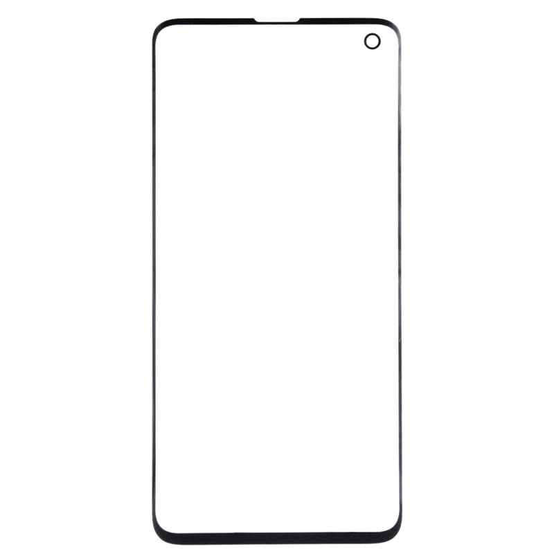 Front Touch Screen Glass for Samsung Galaxy S10 Black thumbnail 3