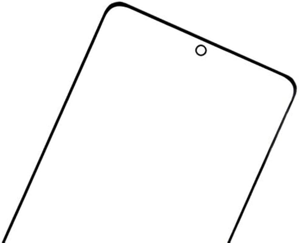 Front Touch Screen Glass for Samsung Galaxy S20 Plus Black thumbnail 3