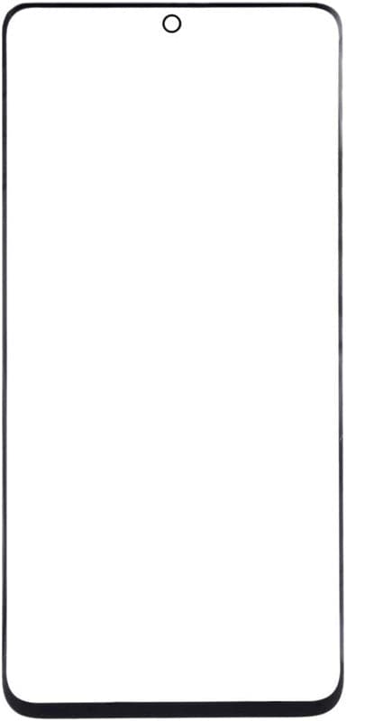 Front Touch Screen Glass for Samsung Galaxy S20 Ultra Black thumbnail 3