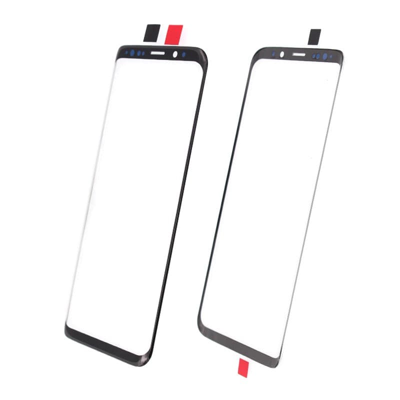 Front Touch Screen Glass for Samsung Galaxy S9 Plus Black thumbnail 2
