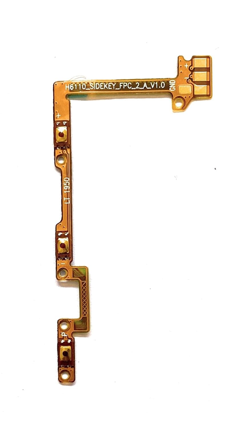 Power Volume Button Flex for Tecno Spark 4 KC8