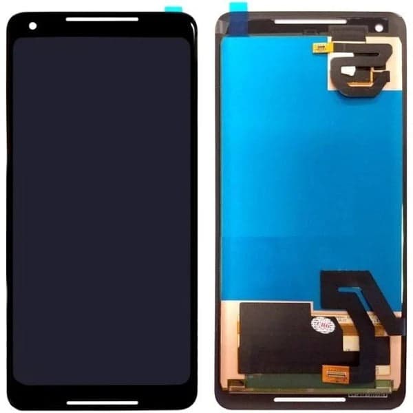 LCD Display Combo Folder for Google Pixel 2 XL: Black