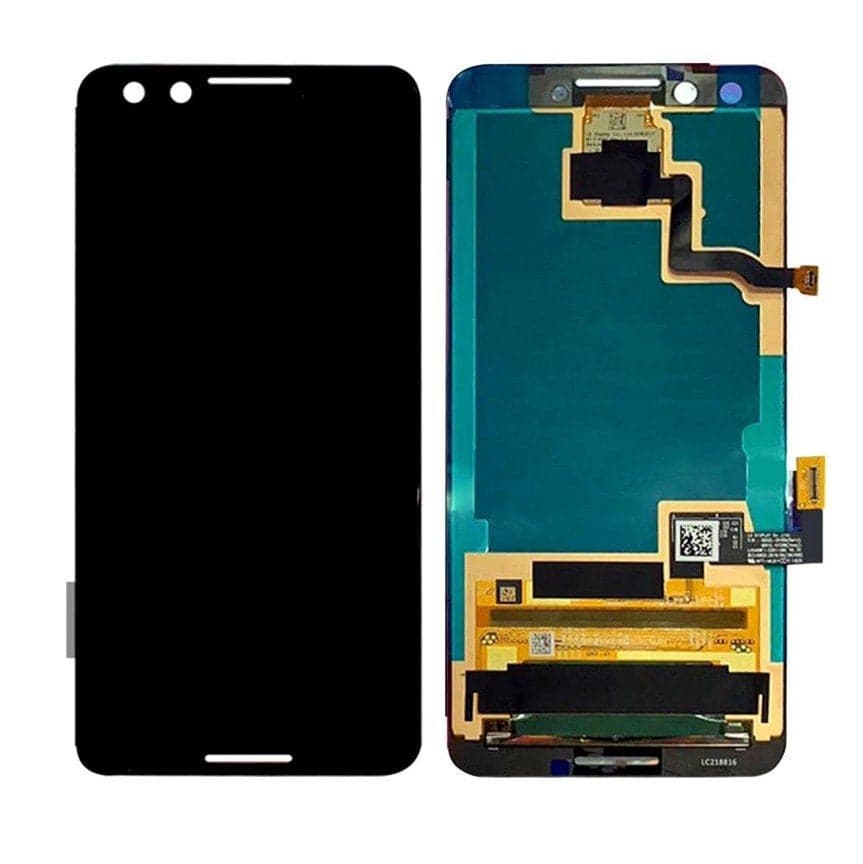 LCD Display Combo Folder for Google Pixel 3 OLED: Black
