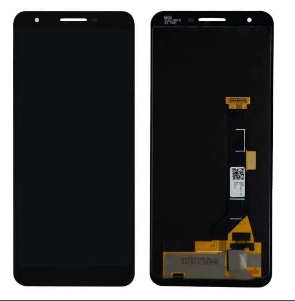 LCD Display Combo Folder for Google Pixel 3A : Black