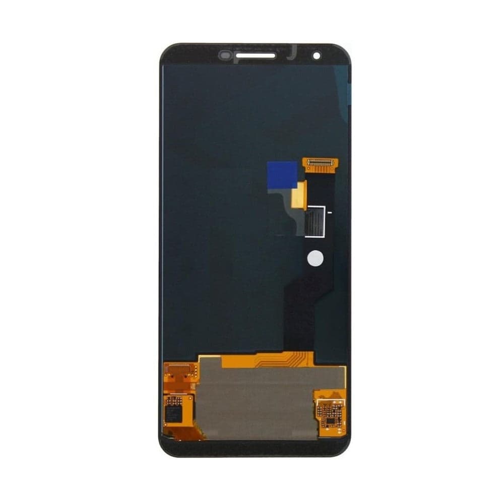 LCD Display Combo Folder for Google Pixel 3A : Black thumbnail 3