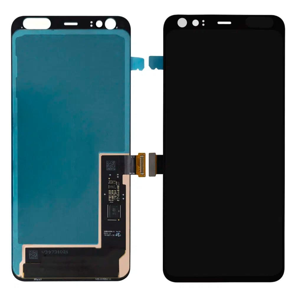 LCD Display Combo Folder for Google Pixel 4 XL OLED : Black