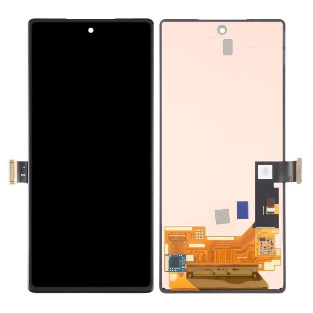 LCD Display Combo Folder for Google Pixel 6 Black (Amoled)