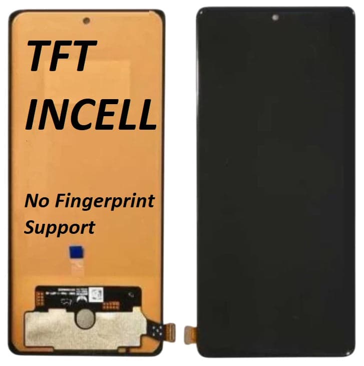 Lcd Display Combo Folder for Infinix Note 50S Black thumbnail 4