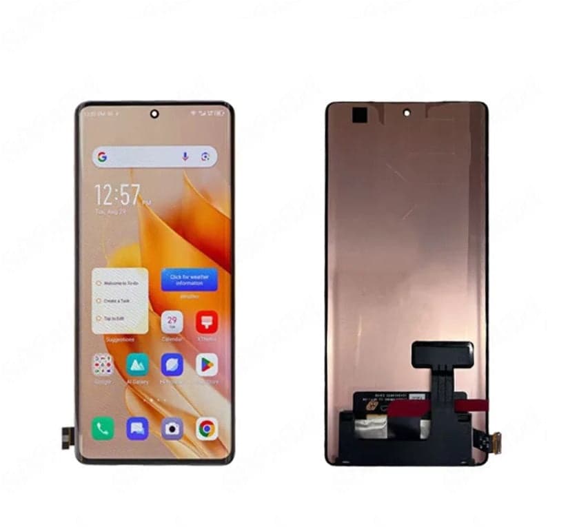 OLED Display Combo Folder for Infinix Note 50s X6870 Black thumbnail 2