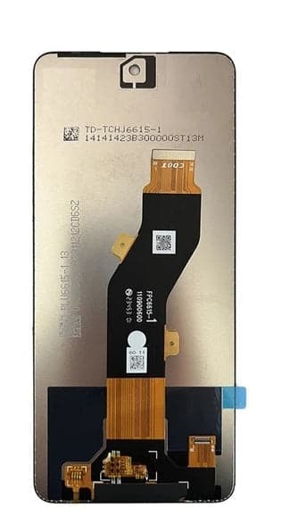 Lcd Display Combo Folder for Infinix Smart 8 Pro X6525B Black
