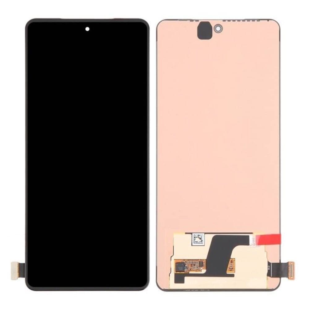 Lcd Display Combo Folder for IQOO 12 5G Black