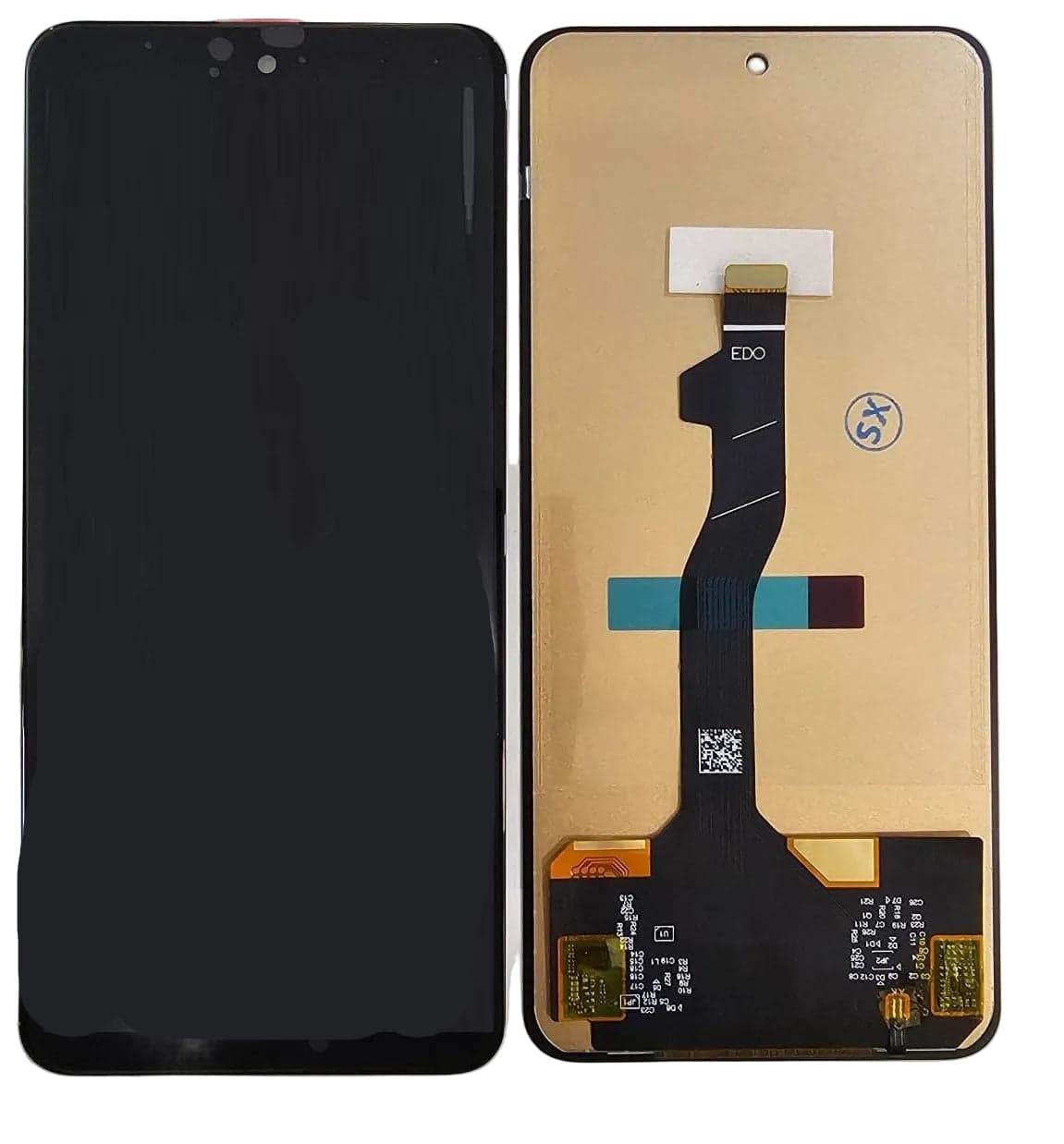 Lcd Display Combo Folder for Nokia HMD Crest 5G Black
